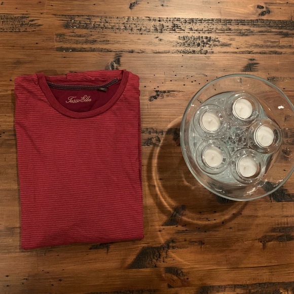 Tasso Elba Other - DONATED: Men’s Red T-Shirt